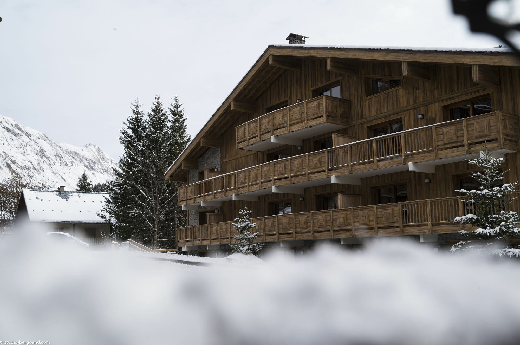 Mgm Hotels & Residences - Residence Le Roc Des Tours Le Grand-Bornand Kültér fotó