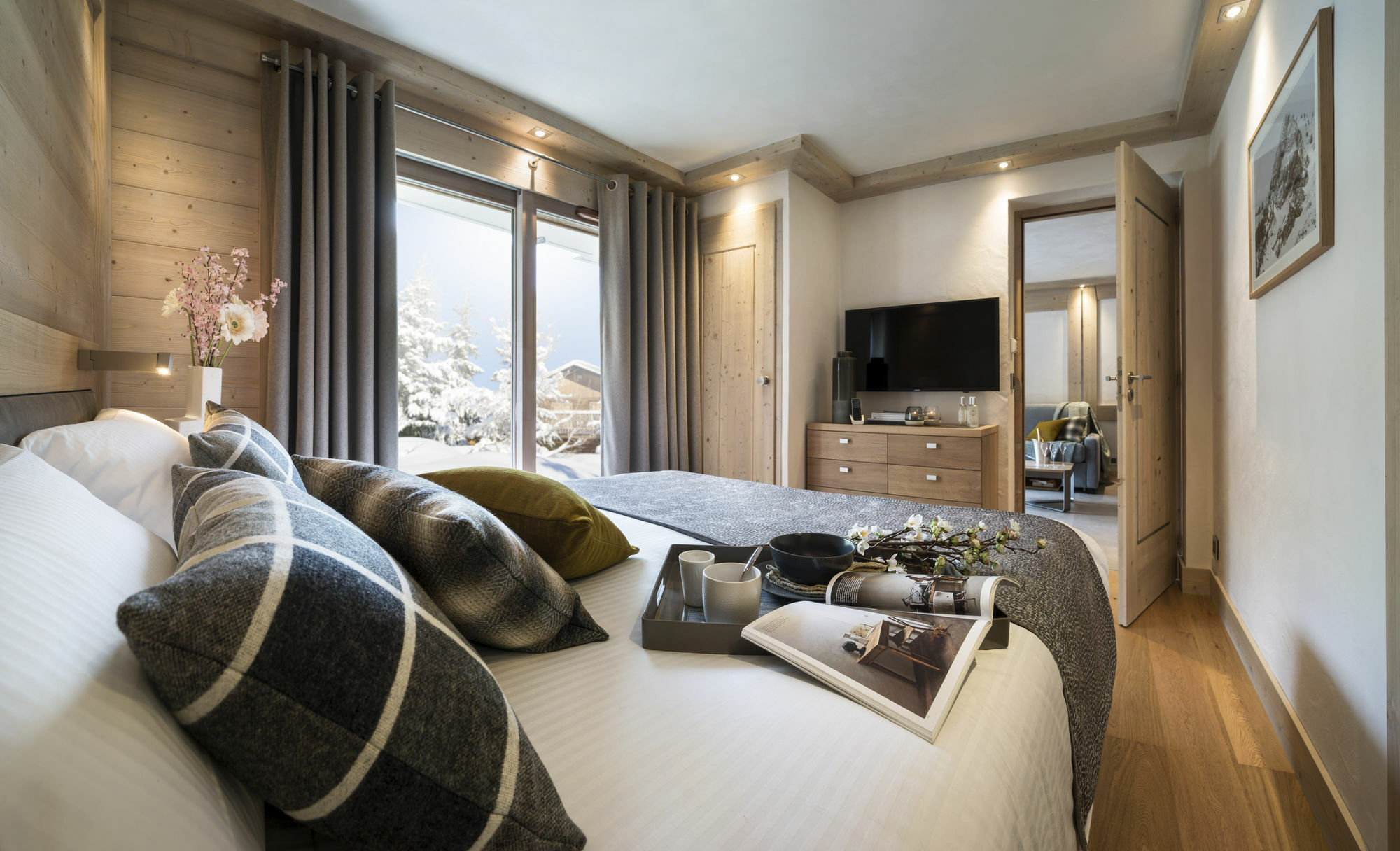 Mgm Hotels & Residences - Residence Le Roc Des Tours Le Grand-Bornand Kültér fotó